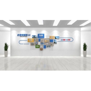 企業文化展示墻效果圖 文化展廳形象墻設計方案