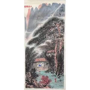 山水畫文化墻 一筆一墨皆意境，山水畫大師及作品介紹